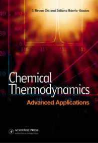 Chemical Thermodynamics : Advanced Applications