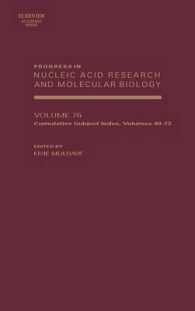 Progress in Nucleic Acid Research and Molecular Biology: Subject Index Volume (40-72) Volume 76