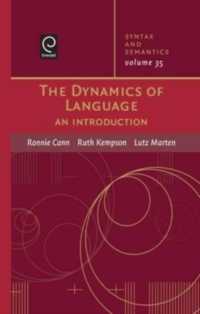 The Dynamics of Language : An Introduction (Syntax and Semantics)