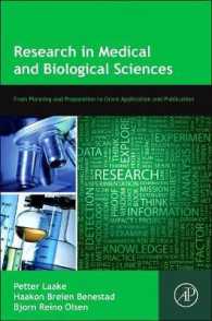 医学・生物学研究法（第２版）<br>Research in Medical and Biological Sciences : From Planning and Preparation to Grant Application and Publication