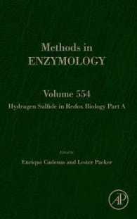 Hydrogen Sulfide in Redox Biology Part a (Methods in Enzymology)