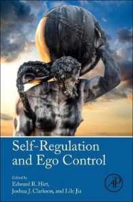 自己制御と自我抑制の心理学<br>Self-Regulation and Ego Control
