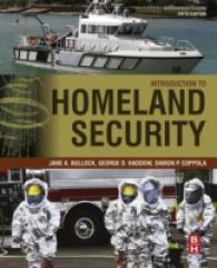 国土安全保障入門（第５版）<br>Introduction to Homeland Security : Principles of All-hazards Risk Management （5TH）