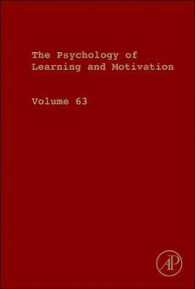 Psychology of Learning and Motivation (Psychology of Learning and Motivation)