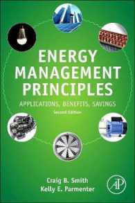 エネルギー管理の原理（第２版）<br>Energy Management Principles : Applications, Benefits, Savings （2ND）