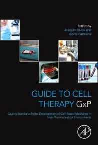 Guide to Cell Therapy GxP : Quality Standards in the Development of Cell-Based Medicines in Non-pharmaceutical Environments