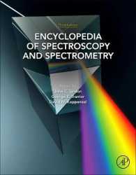 分光法・分光分析百科事典（第３版・全４巻）<br>Encyclopedia of Spectroscopy and Spectrometry （3RD）