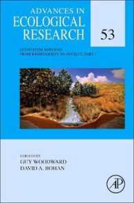 Ecosystem Services: from Biodiversity to Society, Part 1 (Advances in Ecological Research)