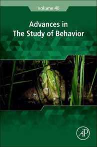 Advances in the Study of Behavior (Advances in the Study of Behavior)