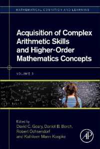 Acquisition of Complex Arithmetic Skills and Higher-Order Mathematics Concepts (Mathematical Cognition and Learning (Print))