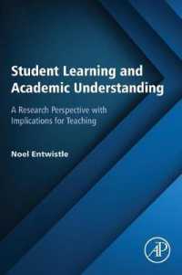 Student Learning and Academic Understanding : A Research Perspective with Implications for Teaching