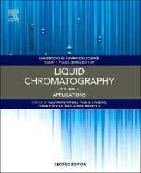 液体クロマトグラフィー：応用編（第２版）<br>Liquid Chromatography : Applications (Handbooks in Separation Science) （2ND）