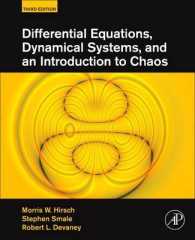 Differential Equations, Dynamical Systems, and an Introduction to Chaos （3TH）