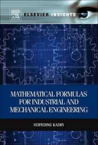 Mathematical Formulas for Industrial and Mechanical Engineering