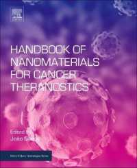 癌の診断・治療のためのナノ材料ハンドブック<br>Handbook of Nanomaterials for Cancer Theranostics (Micro & Nano Technologies)