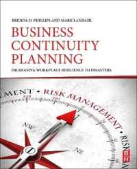 事業継続計画：職場の災害レジリエンス強化<br>Business Continuity Planning : Increasing Workplace Resilience to Disasters