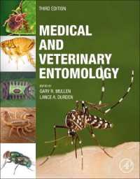 医科・獣医科昆虫学（第３版）<br>Medical and Veterinary Entomology （3RD）