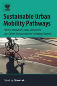 Sustainable Urban Mobility Pathways : Policies, Institutions, and Coalitions for Low Carbon Transportation in Emerging Countries