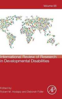 International Review of Research in Developmental Disabilities (International Review of Research in Developmental Disabilities)