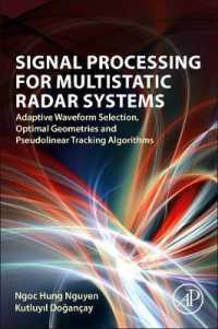 Signal Processing for Multistatic Radar Systems : Adaptive Waveform Selection, Optimal Geometries and Pseudolinear Tracking Algorithms