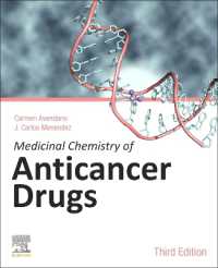 抗癌剤の医薬品化学（第３版）<br>Medicinal Chemistry of Anticancer Drugs （3RD）