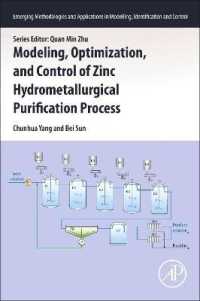Modeling, Optimization, and Control of Zinc Hydrometallurgical Purification Process (Emerging Methodologies and Applications in Modelling, Identification and Control)