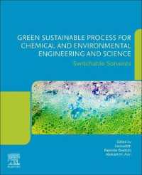 Green Sustainable Process for Chemical and Environmental Engineering and Science : Switchable Solvents