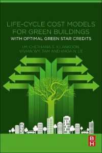 Life-Cycle Cost Models for Green Buildings : With Optimal Green Star Credits