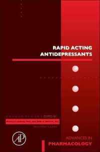 Rapid Acting Antidepressants (Advances in Pharmacology)