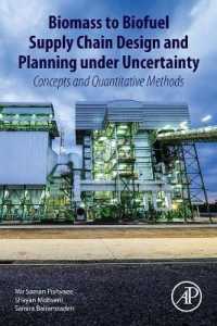 Biomass to Biofuel Supply Chain Design and Planning under Uncertainty : Concepts and Quantitative Methods