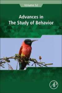Advances in the Study of Behavior (Advances in the Study of Behavior)