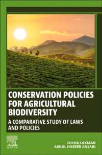 Conservation Policies for Agricultural Biodiversity : A Comparative Study of Laws and Policies