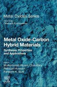 Metal Oxide-Carbon Hybrid Materials : Synthesis, Properties and Applications (Metal Oxides)