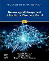 Neurosurgical Management of Psychiatric Disorders, Part a (Progress in Brain Research)