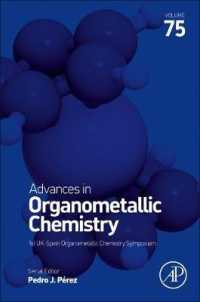 Advances in Organometallic Chemistry (Advances in Organometallic Chemistry)