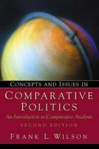 Concepts and Issues in Comparative Politics : An Introduction to Comparative Analysis （2ND）