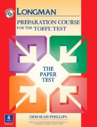 Longman Preparation Course for the Toefl Test: Paper Test: Student Book with Cd-rom （BK&CD-ROM）
