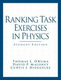 Ranking Task Exercises in Physics : Student Edition
