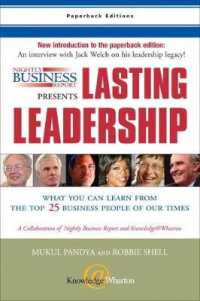 Nightly Business Report Presents Lasting Leadership : What You Can Learn from the Top 25 Business People of Our Times （1ST）
