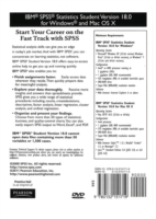 IBM SPSS Statistics Student Version 18.0 for Windows and Mac OS X （DVDR）
