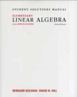 Elementary Linear Algebra with Applications （9 STU SOL）