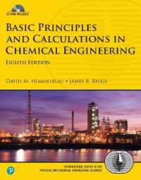 Basic Principles and Calculations in Chemical Engineering (International Series in the Physical and Chemical Engineering Sciences) （8TH）