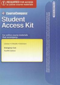 Emergency Care Coursecompass Student Access Code Card （12 PSC）