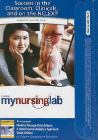 Mynursinglab Student Access Code Card for Medical Dosage Calculations （10 PSC）