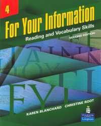 For Your Information 4: Reading and Vocabulary Skills (Student Book and Classroom Audio CDs) （2ND）
