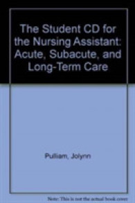 Student Cd for the Nursing Assistant : Acute, Subacute, and Long-term Care -- CD-ROM （5 Rev ed）