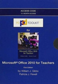Microsoft Office 2010 for Teachers Pdtoolkit Access Card （4 PSC）