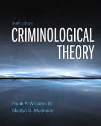 Criminological Theory （6TH）