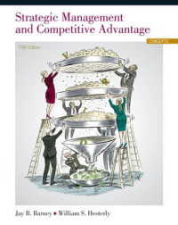 Strategic Management and Competitive Advantage : Concepts （5TH）