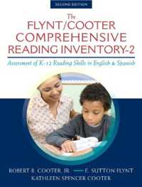 Flynt/Cooter Comprehensive Reading Inventory, the : Assessment of K-12 Reading Skills in English & Spanish （2ND Spiral）